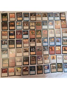 Magic the Gathering MTG Vintage Cards Lot Of 70 Cards
